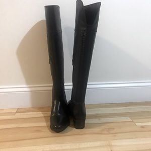 Over the knee boots-black